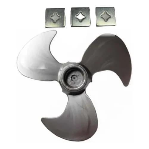 Kit C/3 Placas Quadradas + 1 Helice 40cm Turbo Silêncio Sf-40 Arno