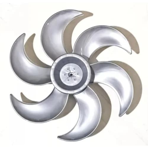 Kit Helice + 3 Placas Ovais Do Ventilador Arno 40cm 6 Pás