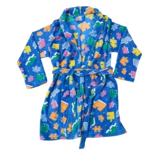 Roupão Juveni ou infantill Meninas e meninos Macio Ultra Soft Fleece Confort
