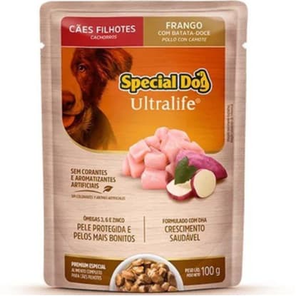 SACHÊ SPECIAL DOG CÃES FILHOTES FRANGO 100G