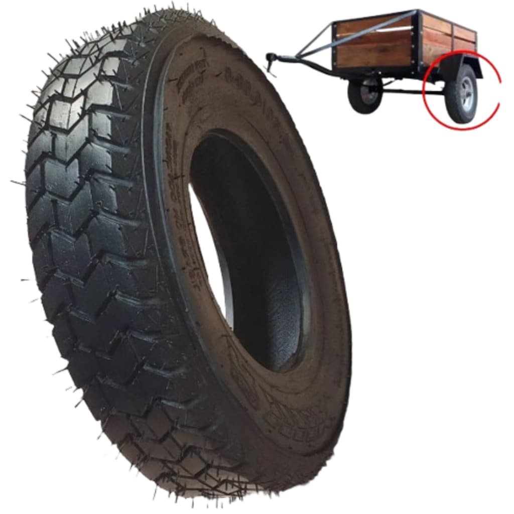 Pneu Cinborg 4.00-8 CB 060 Carretinha Reboque Carrinho Carga Buggy