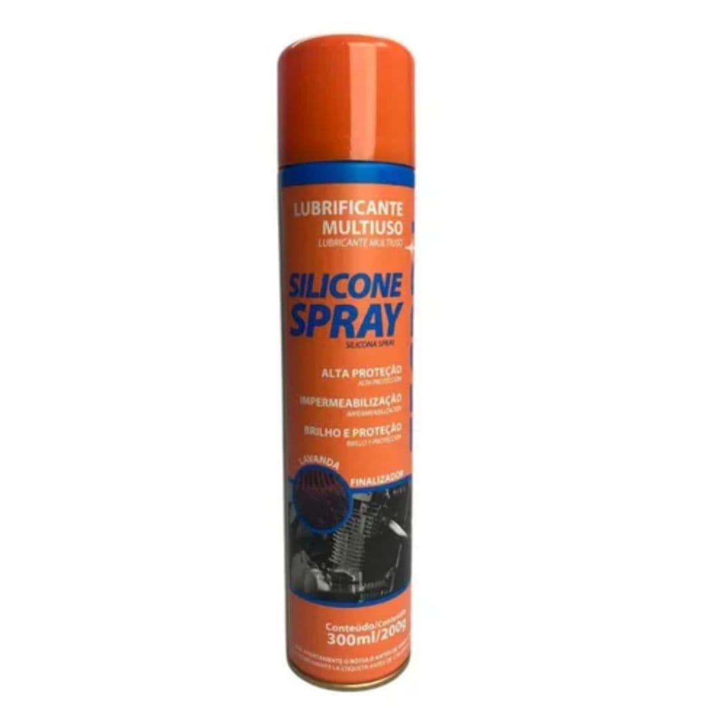 Silicone Spray Perfumado Tecbril Lubrificante Para Esteira Elétrica Canaletas Silicone Spray Lavanda