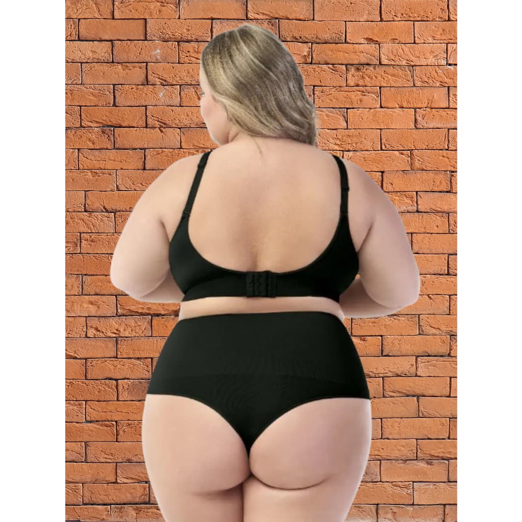 Calcinha Modeladora Cinta Plus Size Fio Dental Sem Costura De Compressão Uniforme