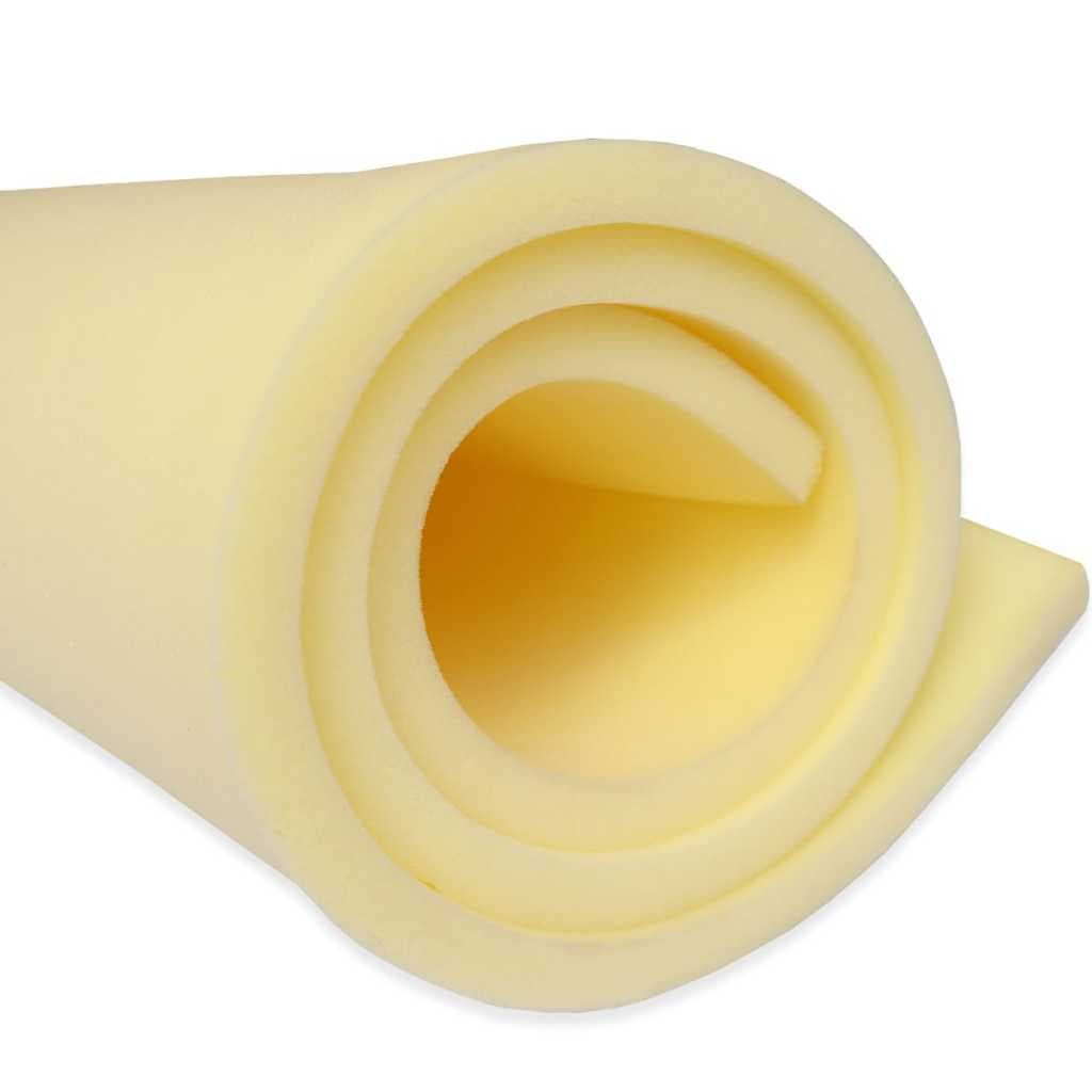 Espuma D33 Em Metro Amarela 190cm x 60cm 3cm de espessura para assento de sofa cama encosto