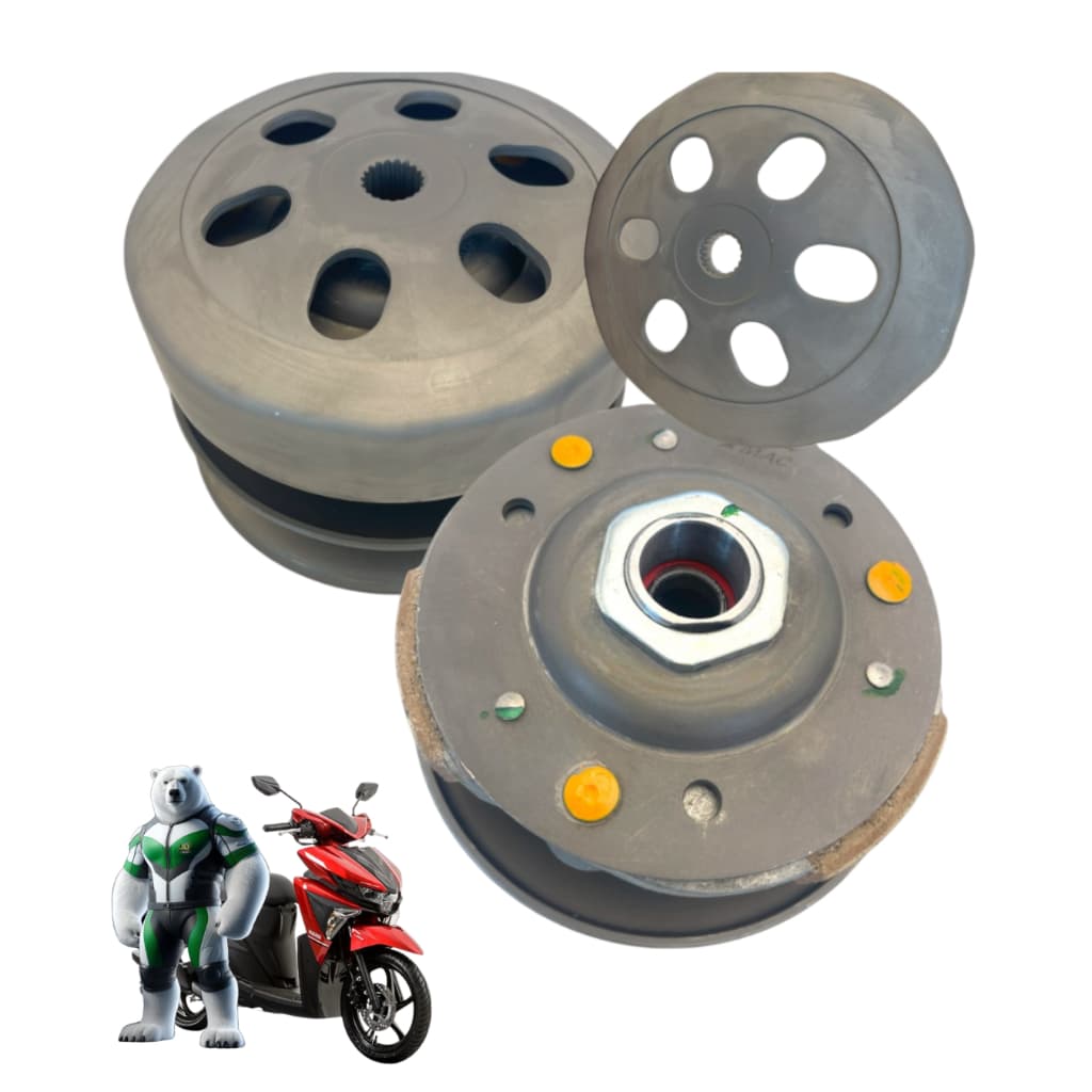 Embreagem Secundária Completa Yamaha Neo 125 2017 Em Diante