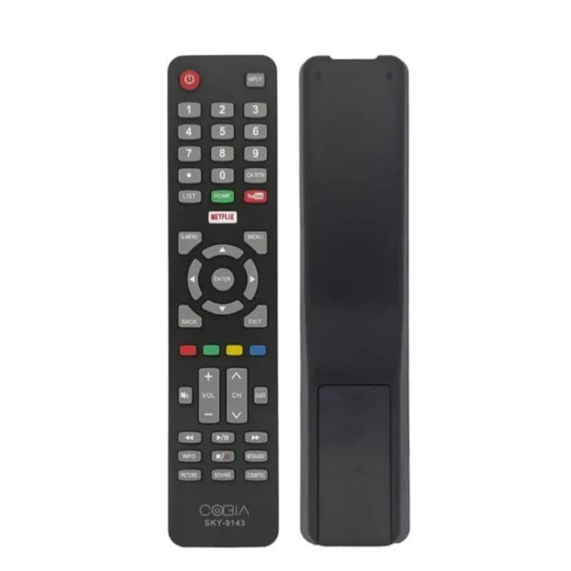 Controle compativel Tv Cobia Netflix Youtube Fbg-9140 / Le-7247