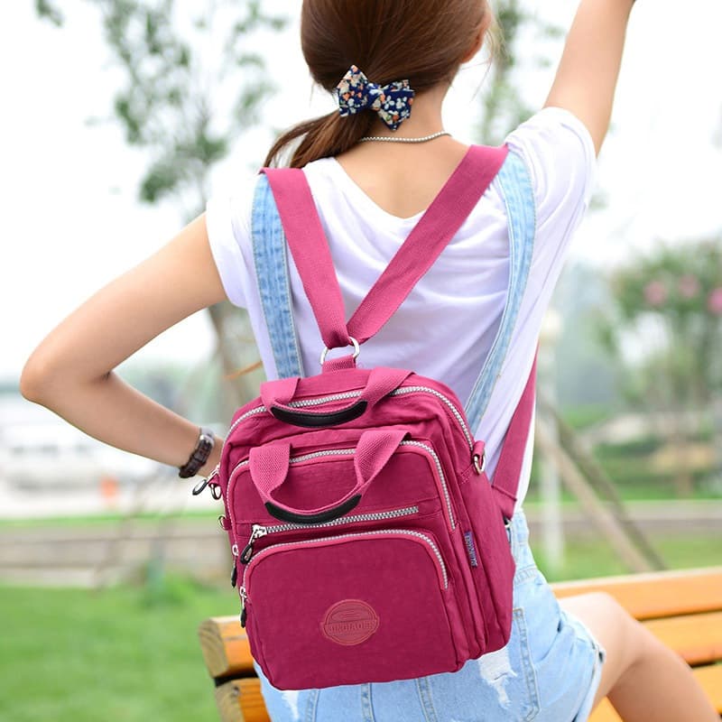 Bolsa Feminina A Tiracolo , De Corpo Cruzado Bolso Com Zíper Múltiplo casual