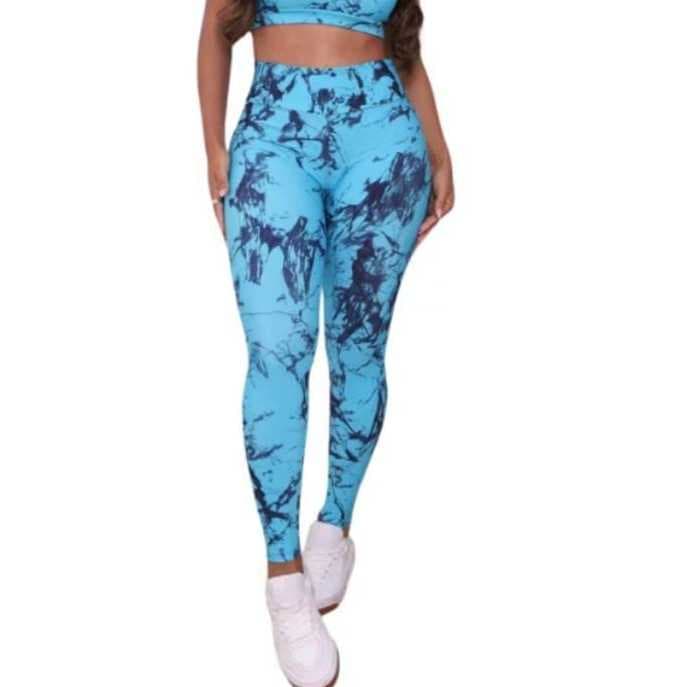 Legging Marmorizada Estilosa | Várias Cores Disponíveis