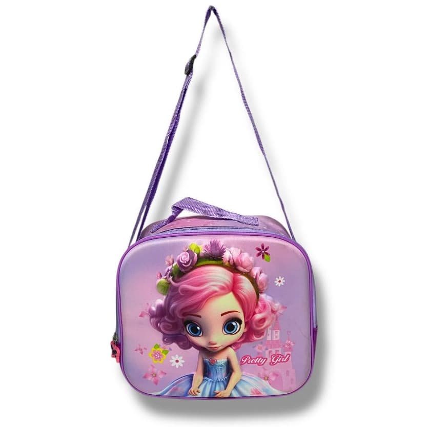 Lancheira Térmica Infantil Feminino Desenho 3D
