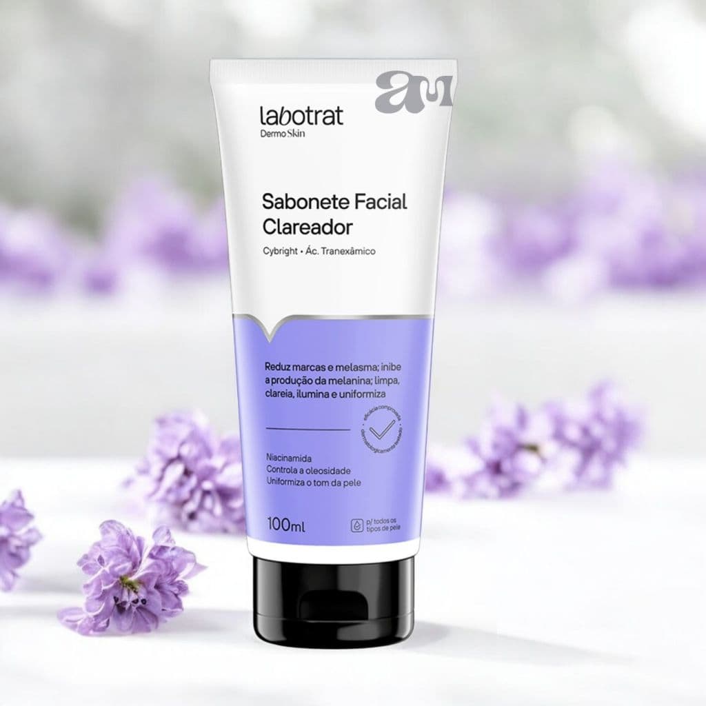 Sabonete Facial Clareador Labotrat 100ml – Reduz Manchas e Uniformiza o Tom