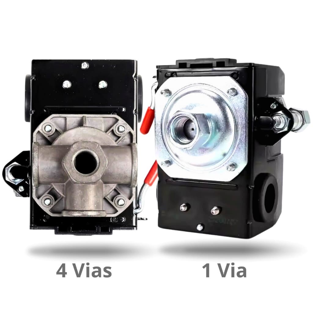 Pressostato Lefoo Chave Liga E Desliga Automático Para Compressor De Ar