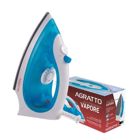 FERRO DE PASSAR A SECO AGRATTO VAPORE 1400W 127V