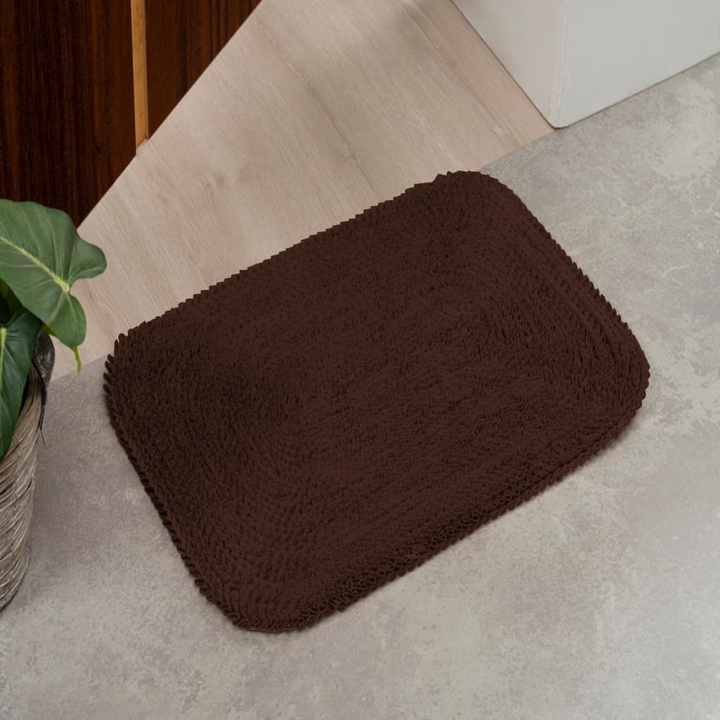 Tapete de Porta Frufru 40x60 Macio para Banheiro e Entrada