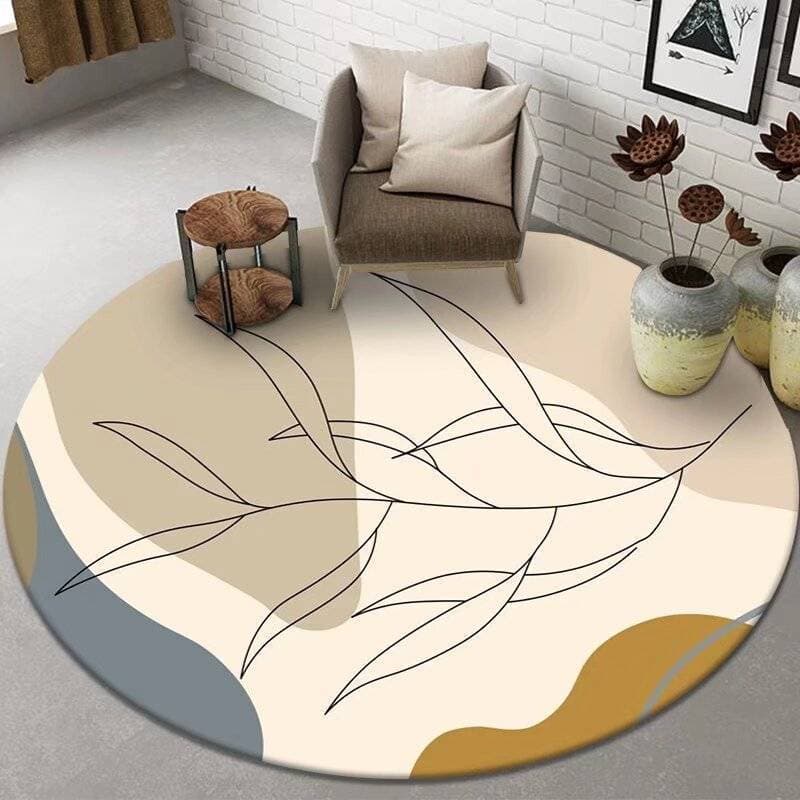 Tapete Belga Redondo 1.20x1.20m ; 1.60x1.60m Circular Moderno Novidades