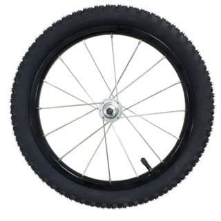 Roda Dianteira Aluminio Aro 16 C/Pneus + Camaras Montada e Centrada Infantil