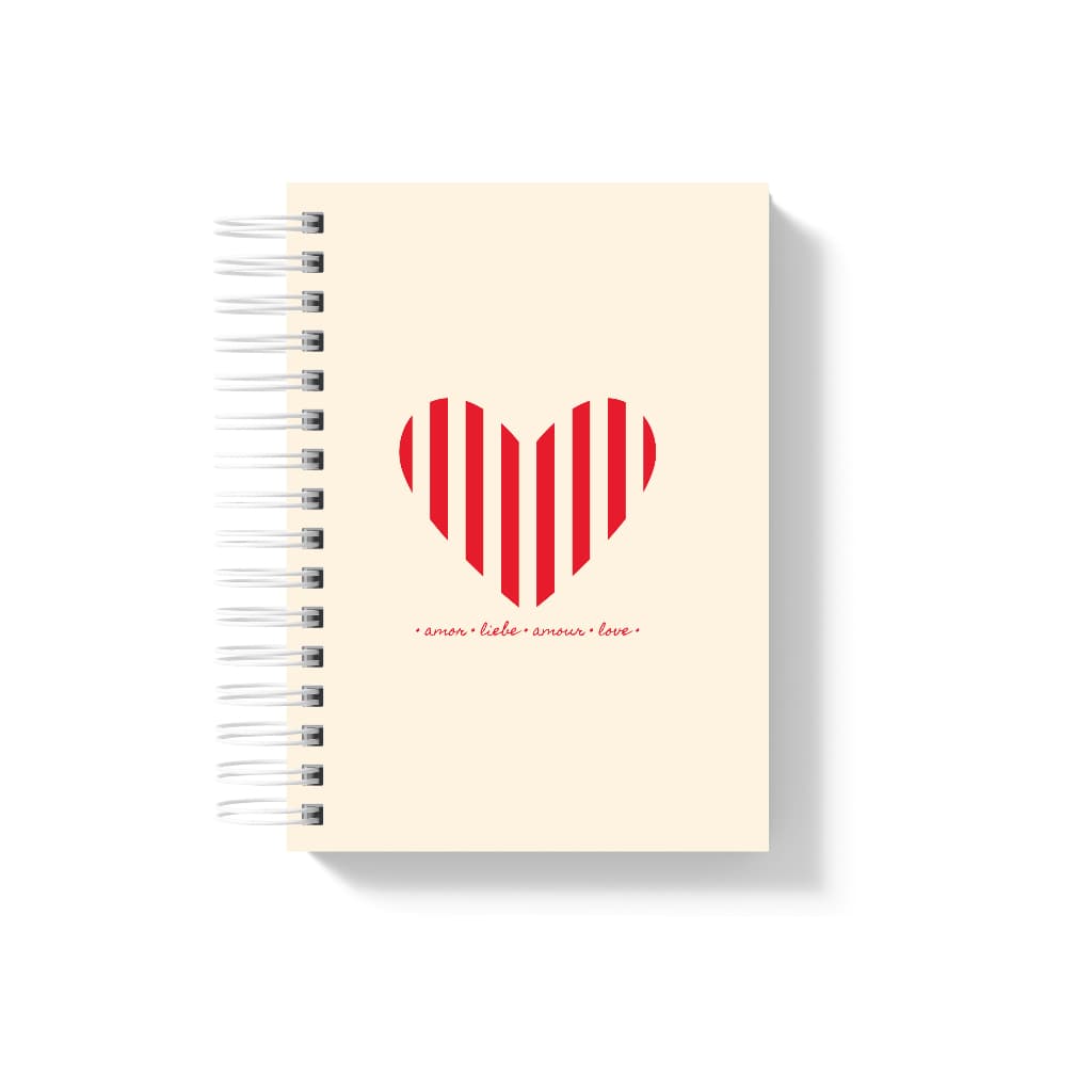 Caderno Personalizado A5 Coleção LoveU 100Folhas