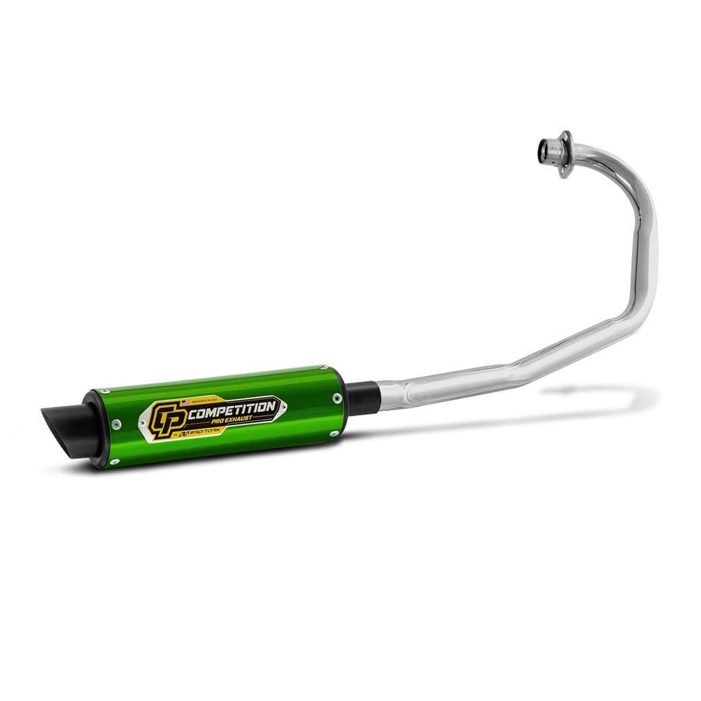 Escape Esportivo Competition Moto Titan 125 2000 01 02 03 04 Fan 125 2004 05 06 07 08 curva cromada