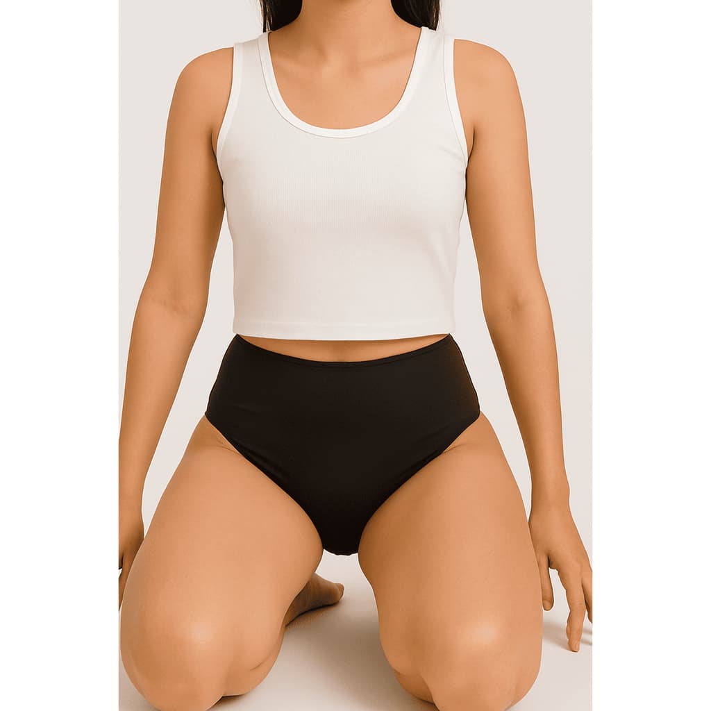 Calcinha Biquíni Hot Pant Alta Sem Costura