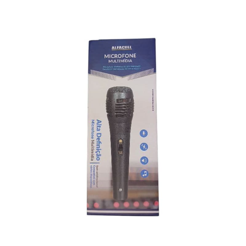 Microfone Multimídia ALFACELL