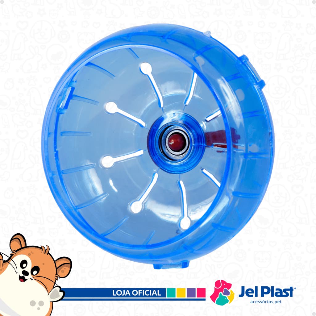 Roda de Exercício Para Hamster Com Rolamento Jel Plast