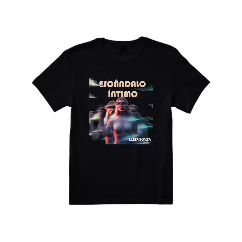 Camiseta 100% algodão branca Luísa Sonza retorna ao The Town | escândalo íntimo