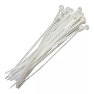 Kit 400 enforca gato Abraçadeira nylon 10cm fita hellerman firmar lacrar embalagens cabo objetos