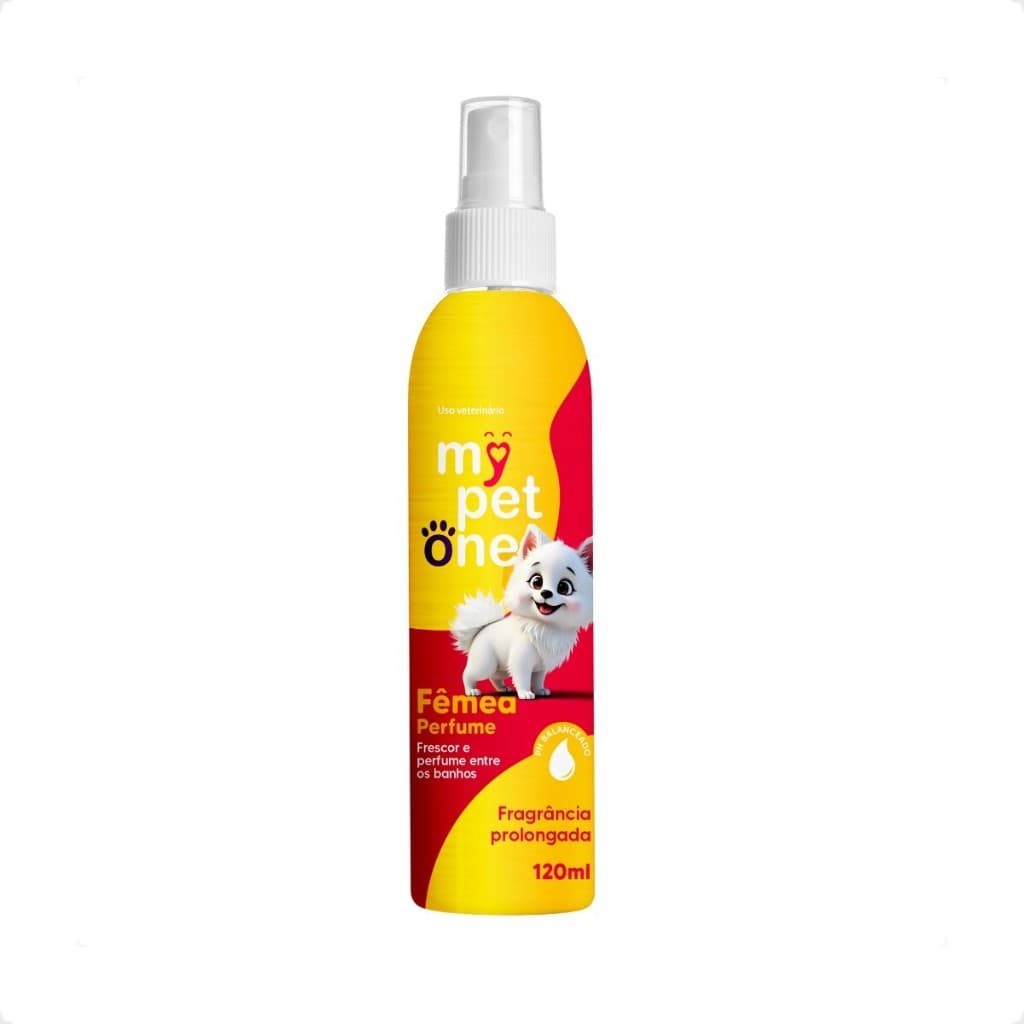 Perfume Mypetone Fêmea para Cães e Gatos - 120ml
