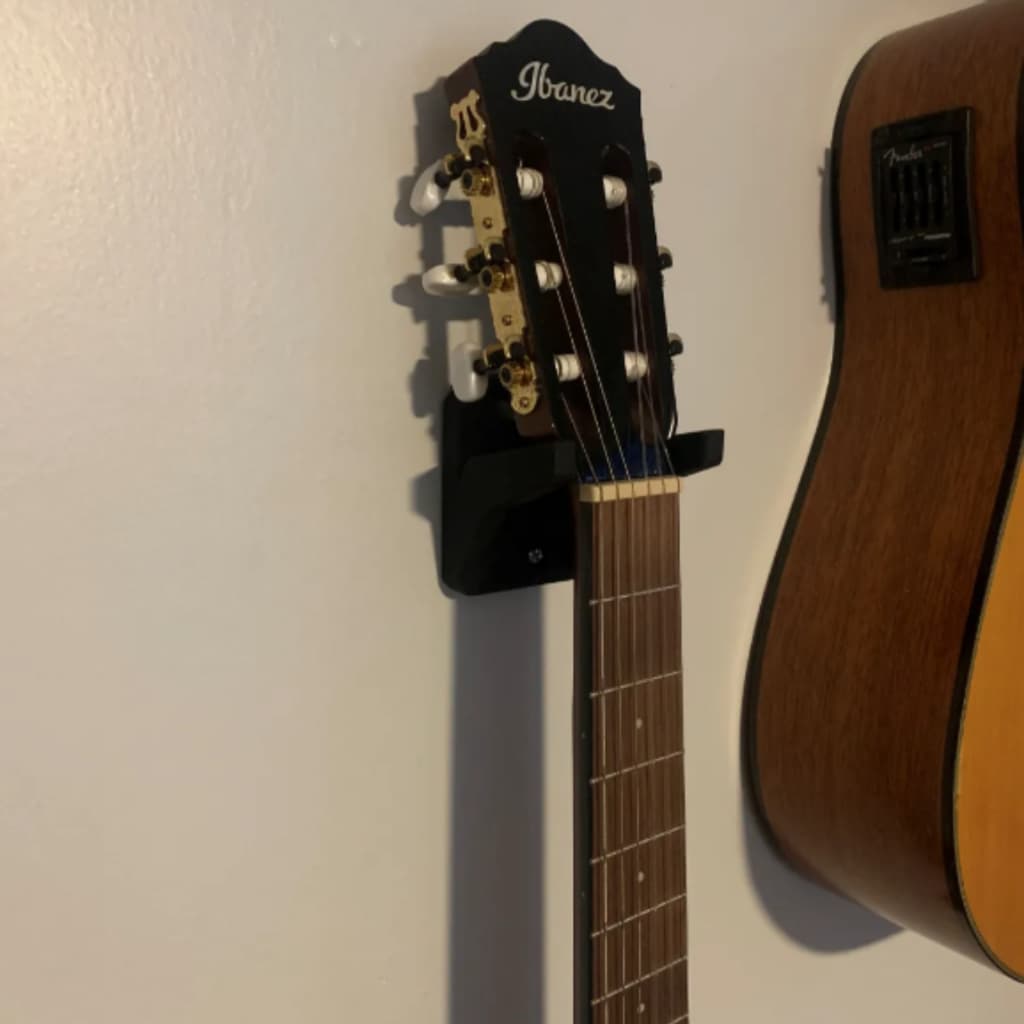 Suporte de Parede para Guitarra | Violão | Ukulele | Baixo | Design Robusto e Seguro