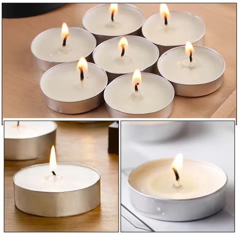 10 Velas Rechaud  Castiçais - Brancas
