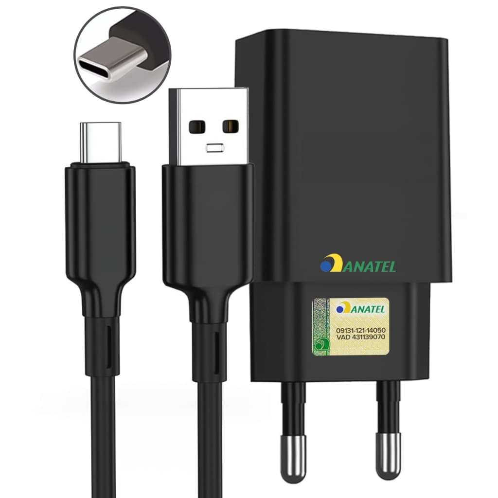 Carregador Super Turbo 50w Carregamento + Rápido micro Usb-tipo-c