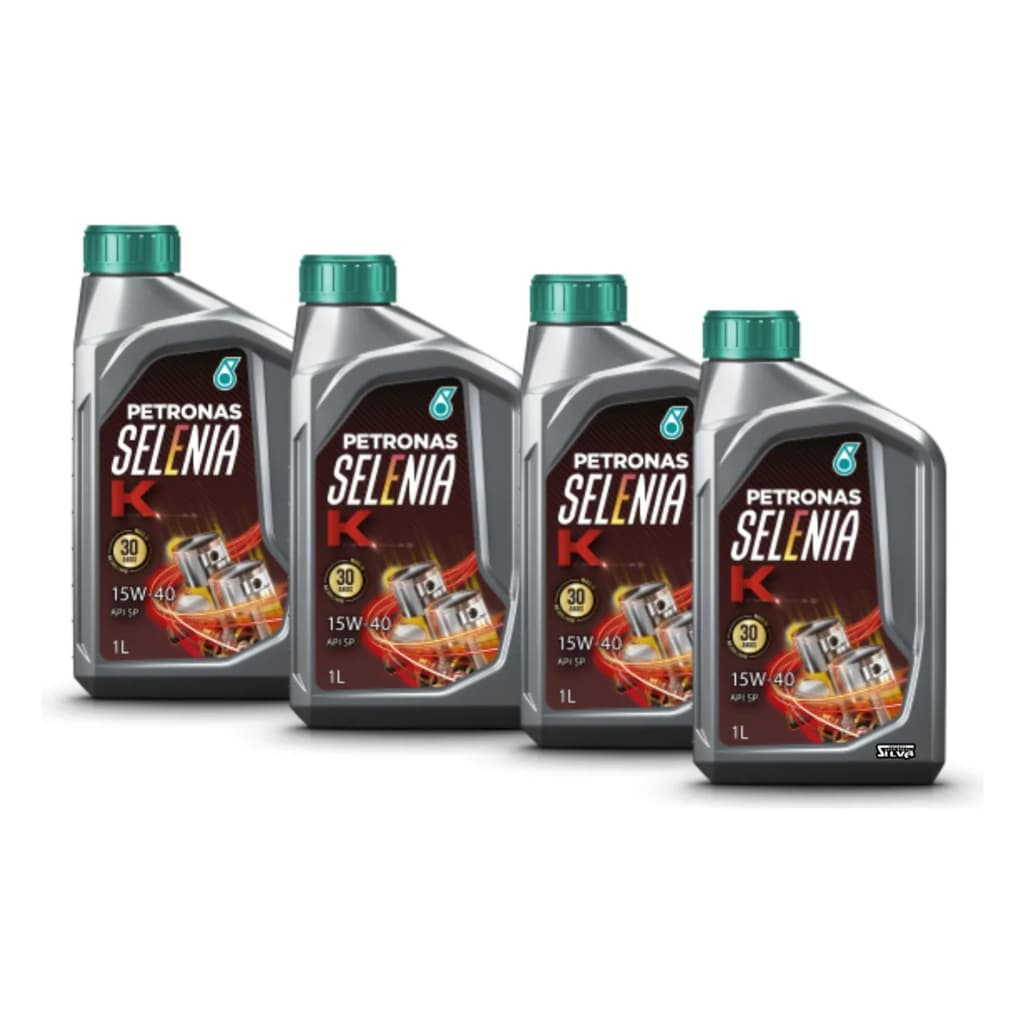4 Litros Óleo De Motor Semi-sintético Selenia K 15w40 Api Sp