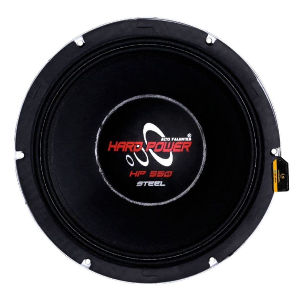 Alto Falante Woofer Hardpower Hp 550 Steel 10 Pol