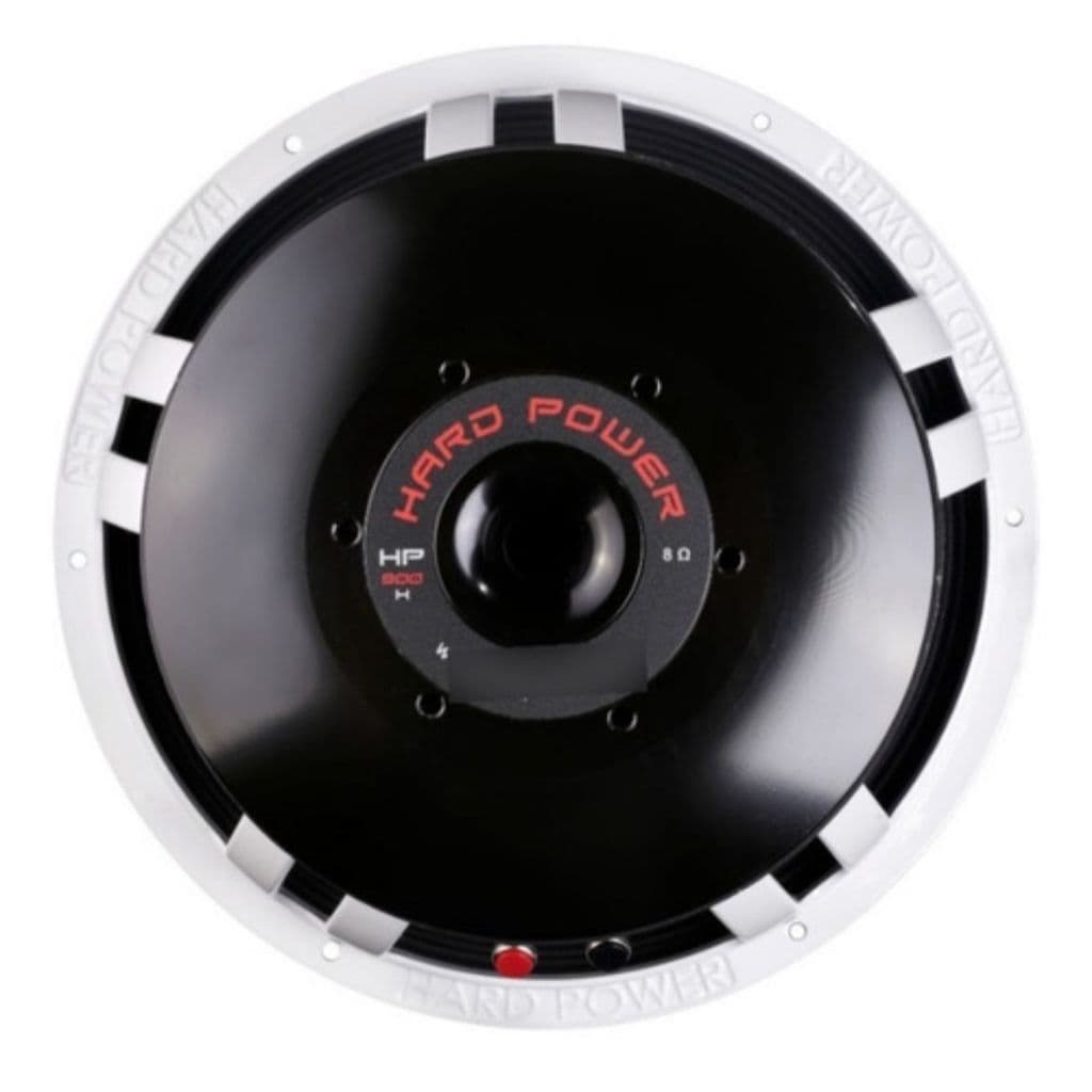 Alto Falante Woofer Hardpower Hp900h 12 Pol 8 Ohms Cor Branco