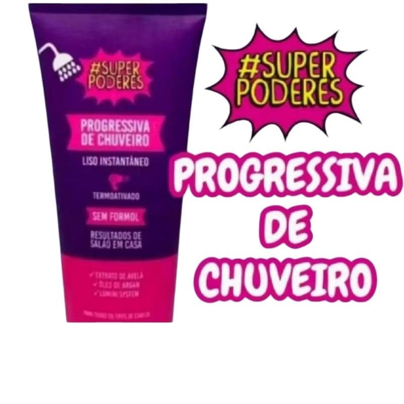 PREGRESSIVA DE CHUVEIR0 LISO IMEDIATO SUPER PODERES 100ML