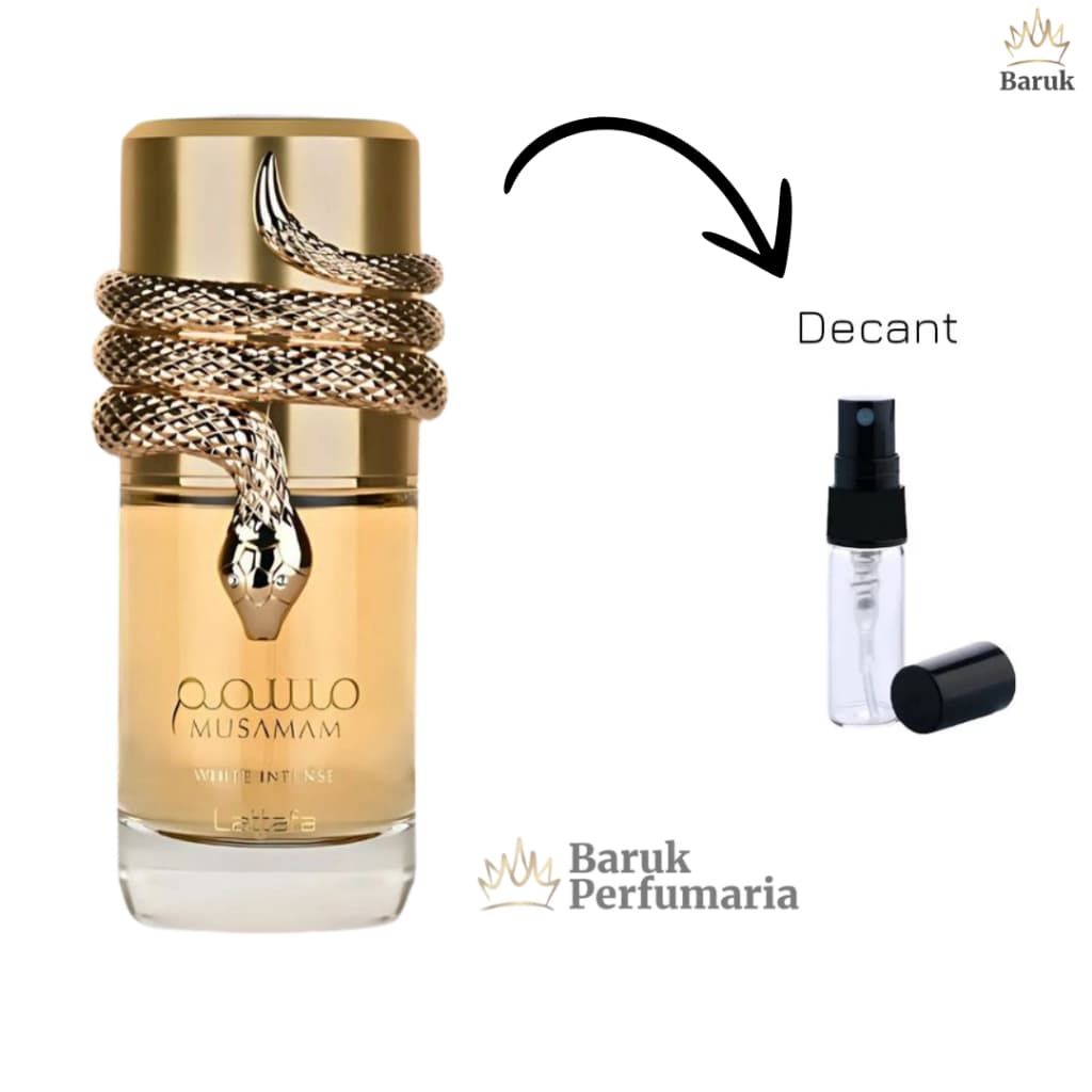 Perfume Árabe Musamam White Intense Unissex 2ml 5ml 10ml