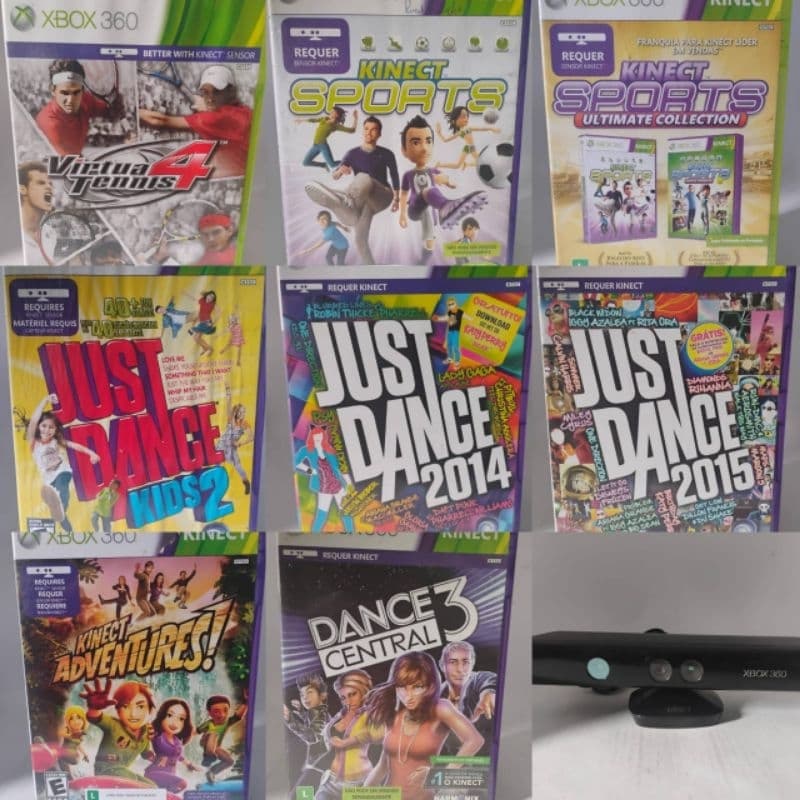 jogos para KINECT Xbox360 Original Mídia Física