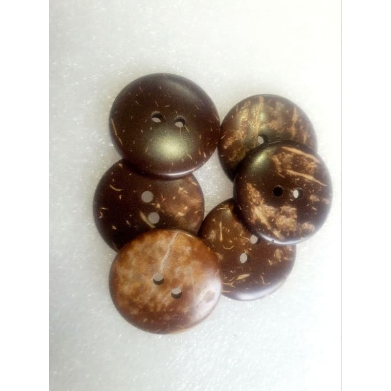Botao tamanho 22mm 2.2cm em PE imitação  coco
