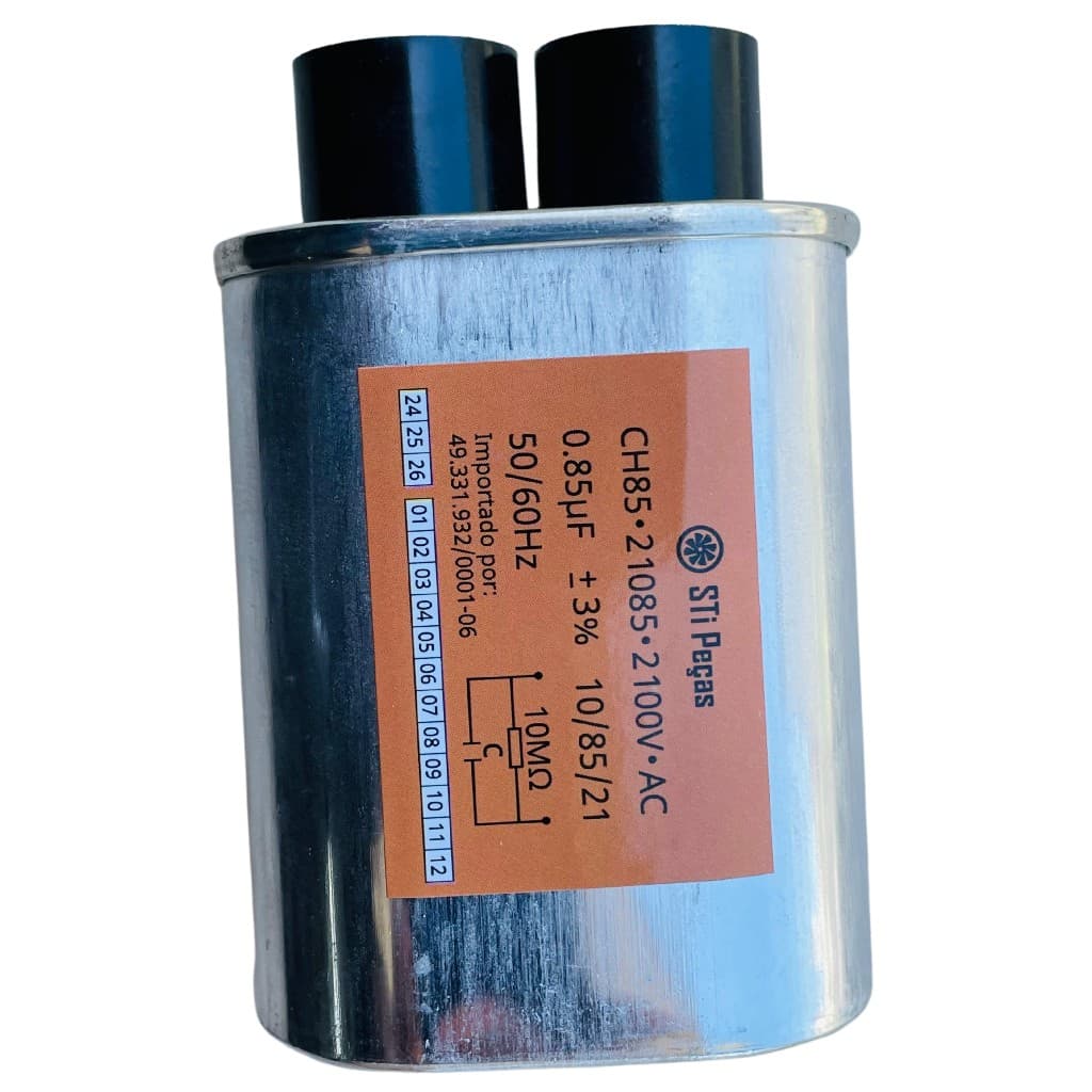 Capacitor para Microondas Electrolux Alta Tensão Ch85 2100v Original