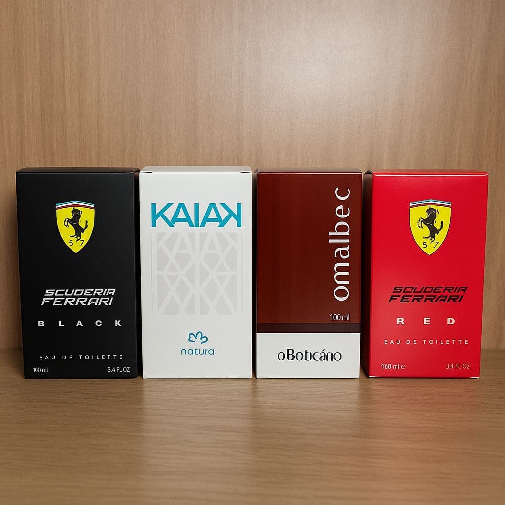 Kit 4 Perfume Masculino Importa d o 100 ML Fragrancia Duradoura de Alta Qualidade Barato