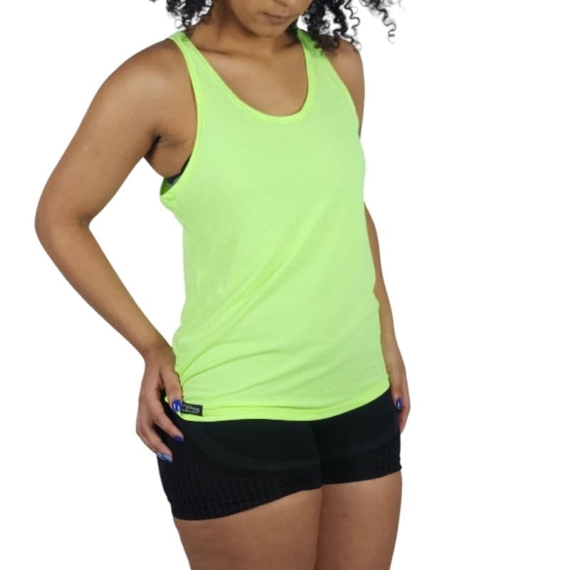 Regata Academia Feminina Dryfit Básica Lisa Mostruário