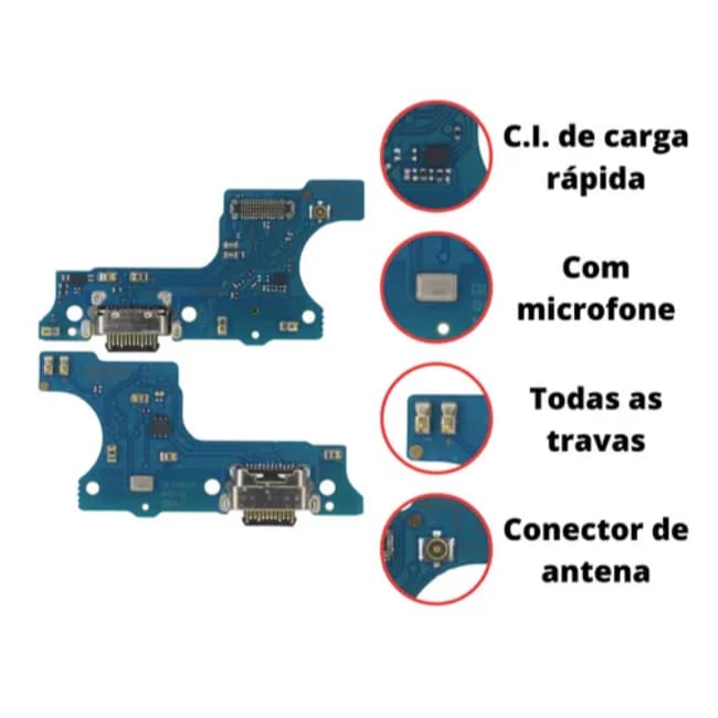 Conector Placa Dock Compatível A01 Core (a013)