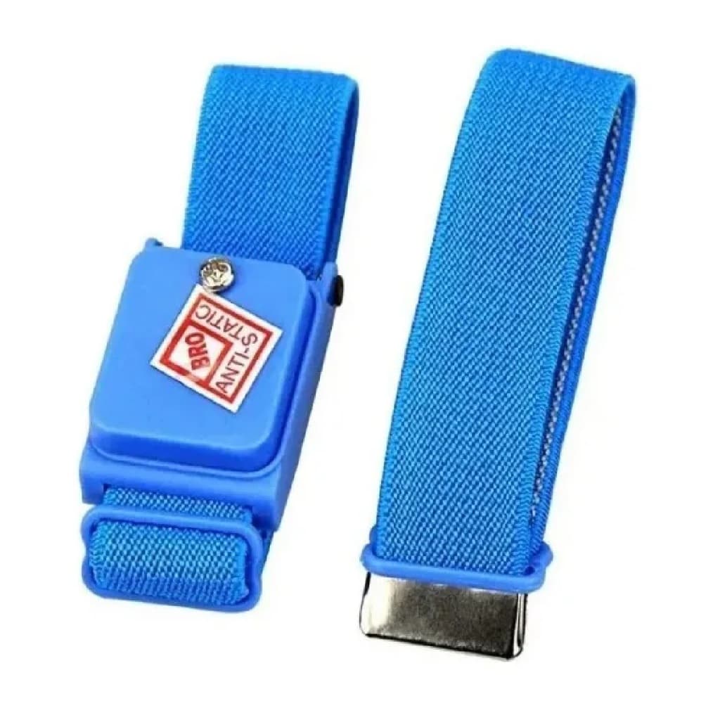 Pulseira Proteção Antiestática Sem Fio Profissional Esd