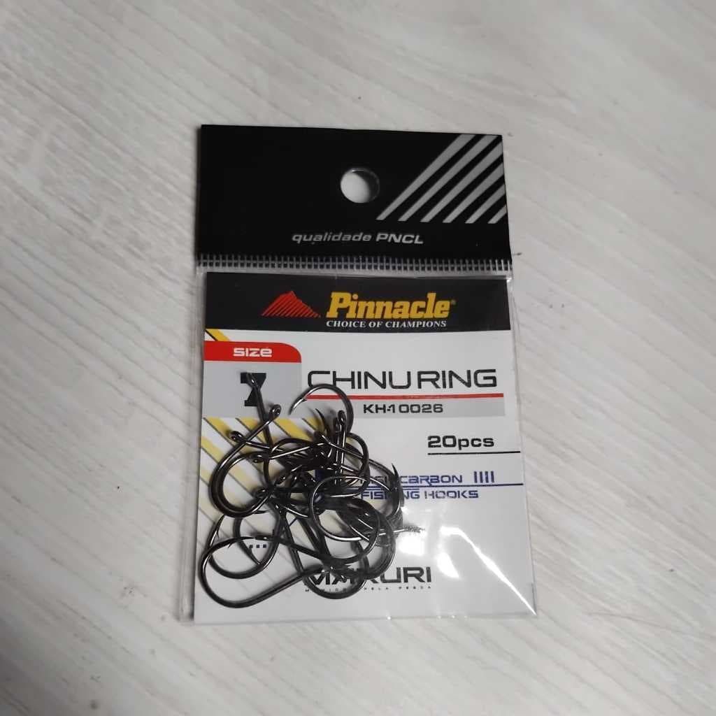 Anzol Pinnacle Chinuring 7 * com 20 unidades
