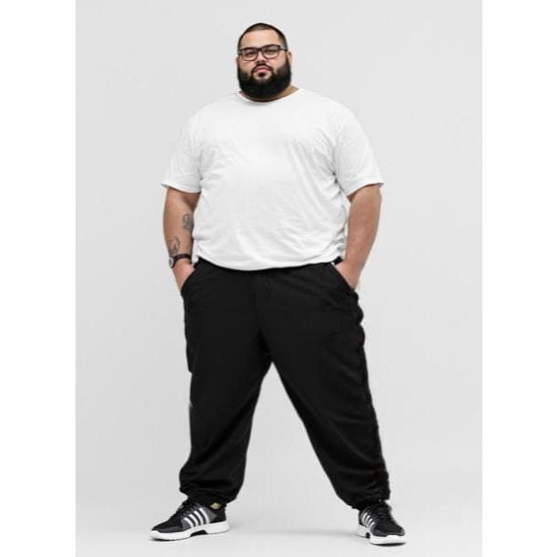KIT 3 CalçaS PLUS SIZE  Chimpa BOLSOS LATERAIS Poliéster academia  (flanelada na parte interna)