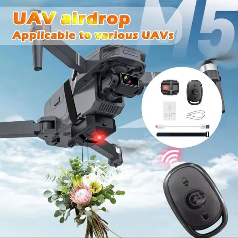 Lançador de Carga por Controle Remoto para Drone - Dispensor para drone