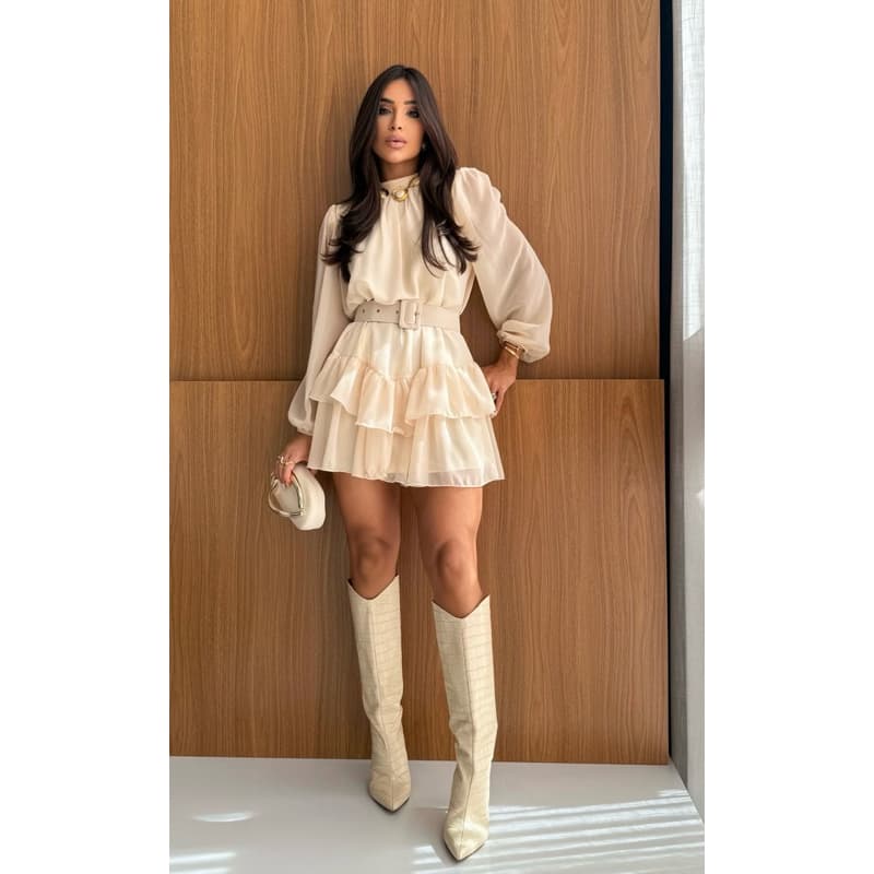 Vestido Virginia Boho Country Rodeio