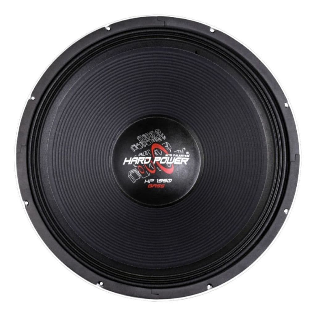 Alto Falante Hardpower 15 1950 Bass 4ohms 1950rms Gravão Cor Branco
