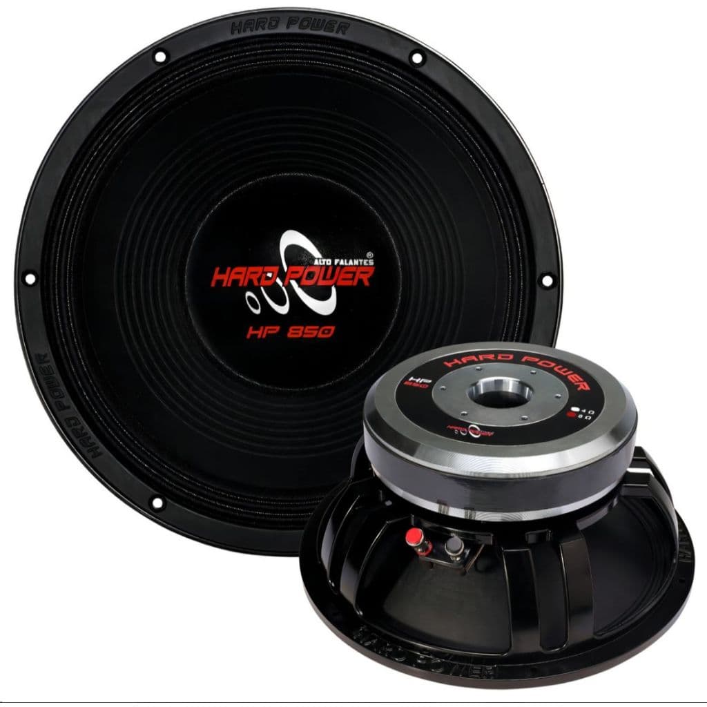 Alto Falante Hard Power 850 Watts 12 Polegadas 850rms Woofer Cor Preto