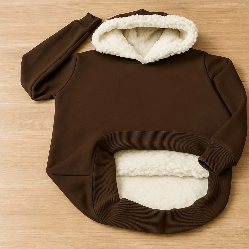 Moletom Infantil Grosso com Pelúcia e Bolso Canguru – Super Quentinho