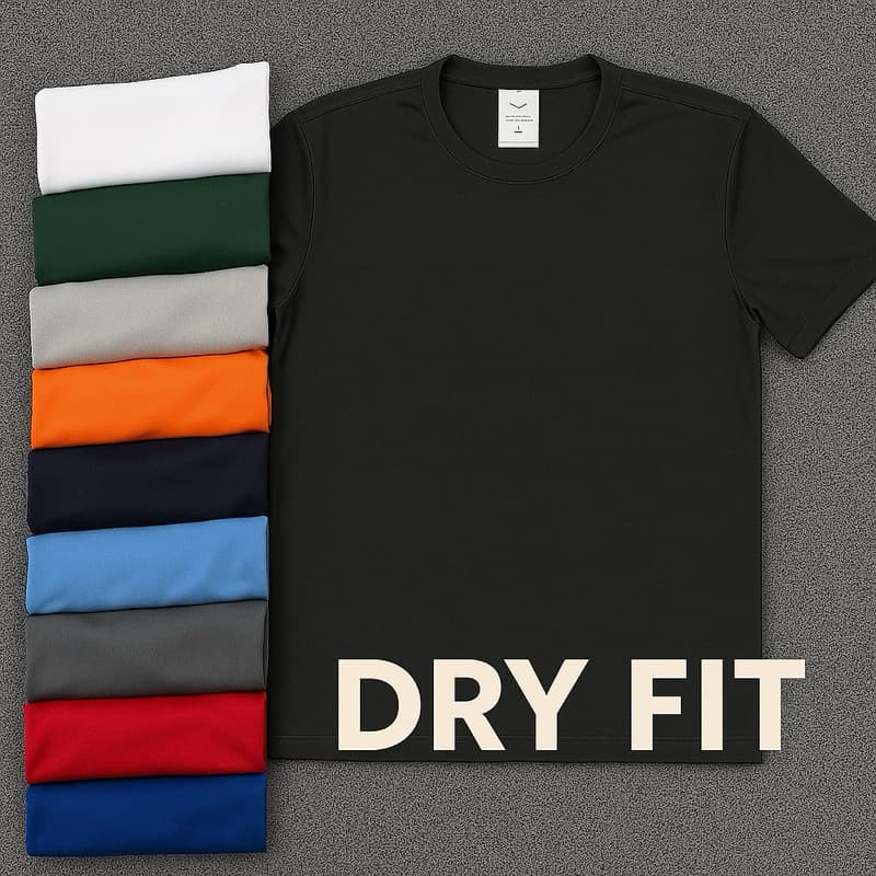 Camiseta masculina Dry fit treino e dia dia KN